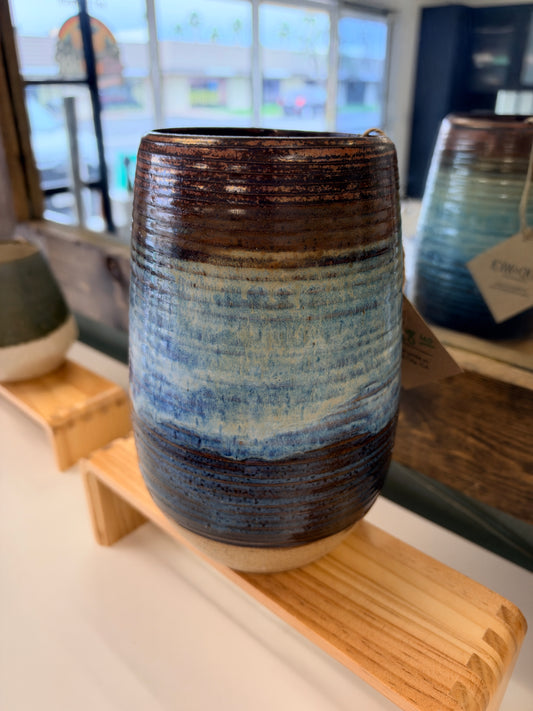 Desert Skies Ridged Vase