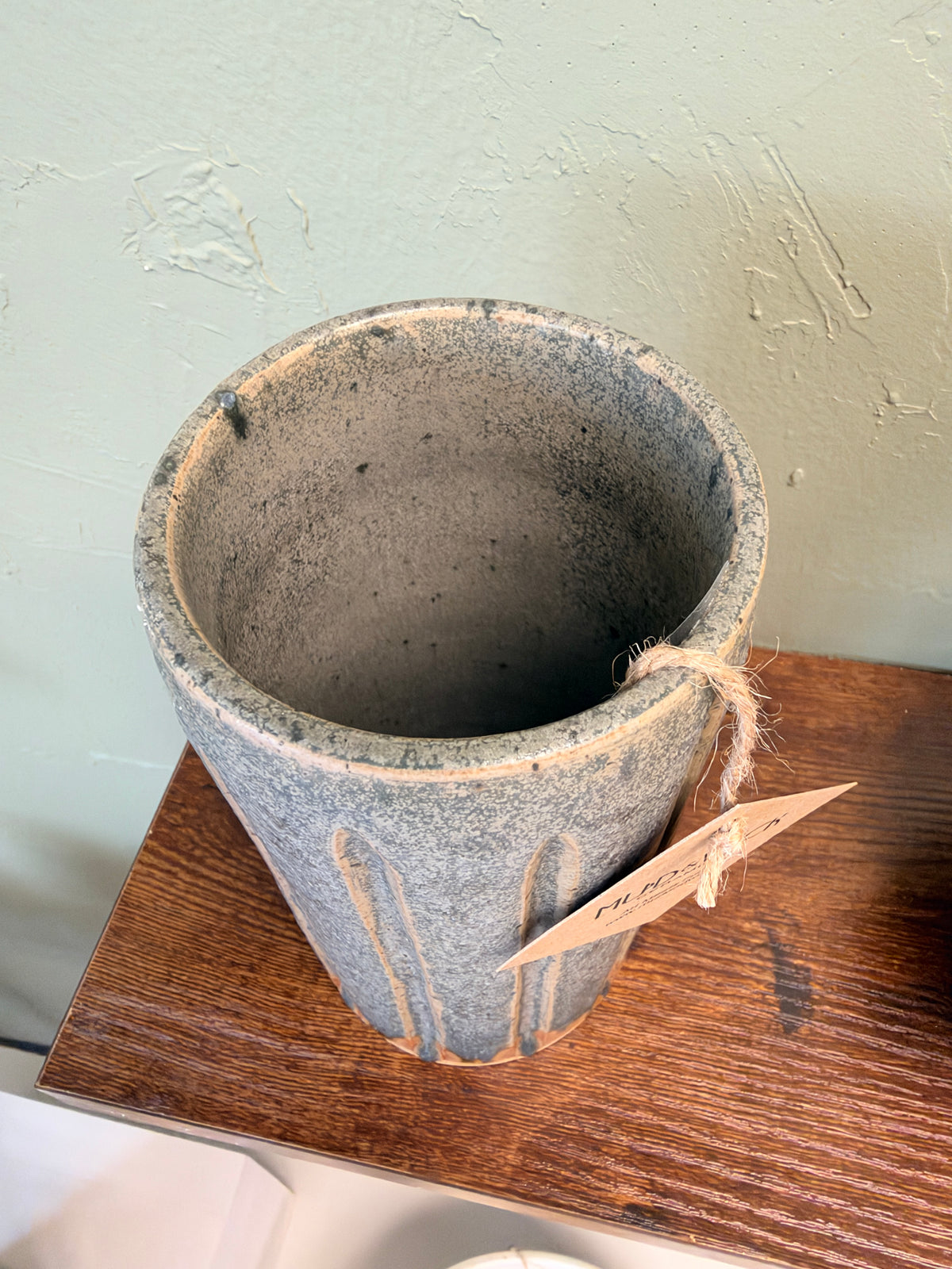 Desert Rain Ceramic Cylinder Vase
