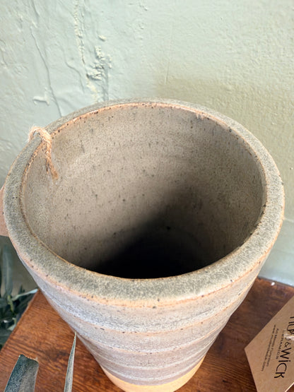Desert Strata Ceramic Vase