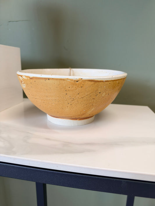 Golden Dune Ceramic Bowl