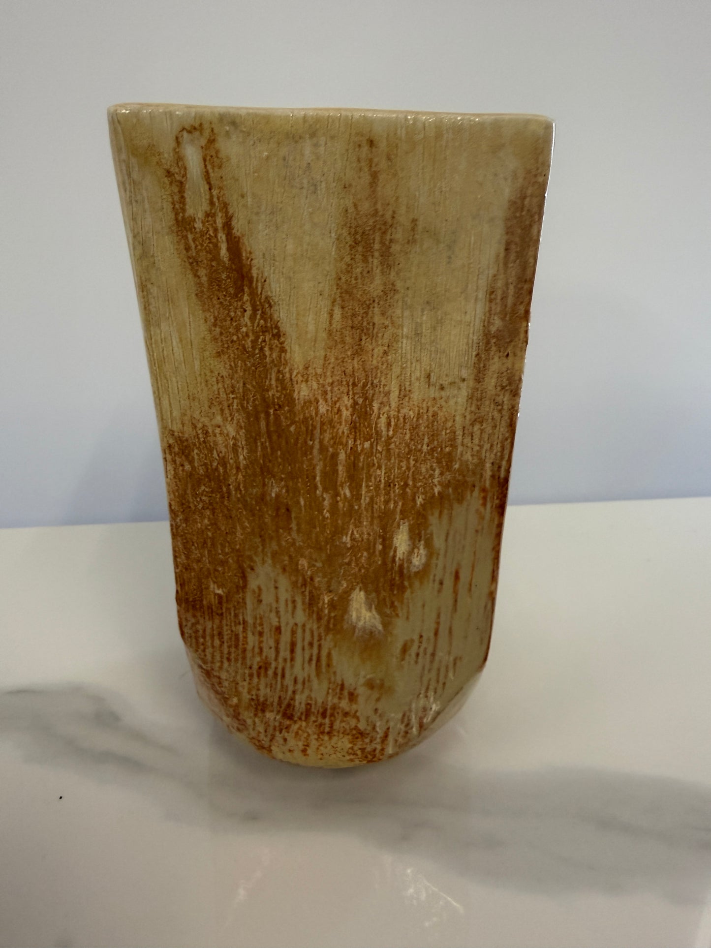 Desert Drift Square Flower Vase